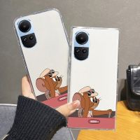 OPPO Reno เคสโทรศัพท์สไตล์ใหม่10 Pro Reno10 Pro + Reno 8 T Reno8 Pro Reno8 Z 5G 4G 2023เคสนิ่มลายการ์ตูนใหม่ Oppo Reno 10Pro Reno8โปร่งใสกันกระแทก