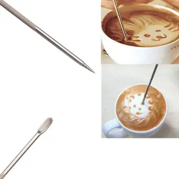 Stainless Steel Mesh Shaker Cappuccino Coffee Decorating Latte Art Barista  Tool