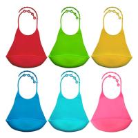 Adults Silicone Bib for Women and Men- Waterproof Mealtime Clothing Protector with Deep Food Catcher Pocket Pipe Fittings Accessories