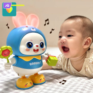 JOYNCLEON Children s electric bunny toy can sing and dance baby s head