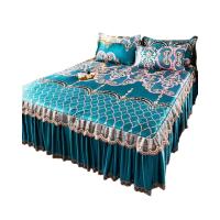 【hot】❖❍∋ Bedspread Embroidery Bed Cases 3 Pieces/Set King/Queen 1.5/1.8/2M Size