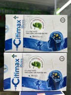 Citimax Pluss hộp 30 viên hỗ trợ hoạt huyết, tăng cường tuần hoàn máu não thumbnail