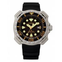 【ของแท้ ส่งตรงจากญี่ปุ่น】Citizen Bn0220-16E Promaster Eco-Drive Marine Series Diver 200M นาฬิกาข้อมือ สีดํา