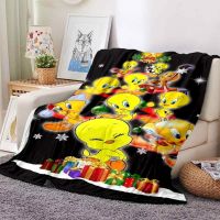 Disney Mickey Little Yellow Duck Cartoon Cute Blanket Sofa Office Nap Bed Air Conditioning Soft Keep Warm Customizable p6