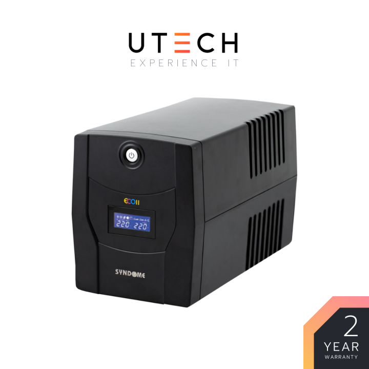 ups-เครื่องสำรองไฟฟ้า-syndome-eco-ii-series-รุ่น-eco-ii-1500-900watts-lcd-eco-ii-1-5k-lcd-by-utech