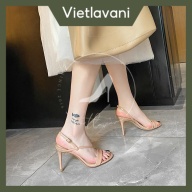 Giày sandanl cao gót kiểu dáng sexy 8 phân SRLC_S23 VIETLAVANI thumbnail