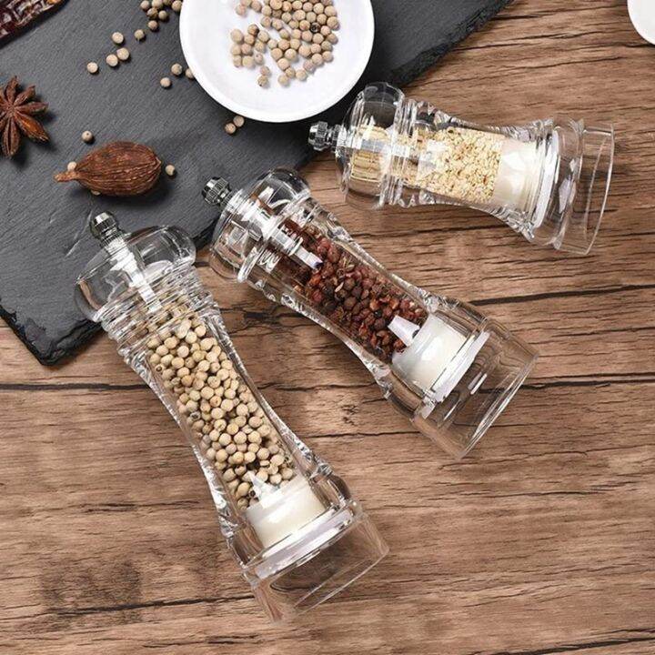 pepper-grinder-acrylic-salt-and-pepper-shakers-grinder-transparent-adjustable-coarseness-by-ceramic-rotor-kitchen-accessories