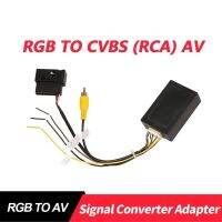 【CW】 To (RCA) CVBS Converter Decoder Factory Rear View Tiguan 6 Passat