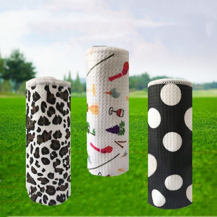 new-design-waffle-golf-towels-for-golf-bags-with-clip-42-x-14-large-size-men-women-ladies-towel-microfiber-drop-shipping-towels