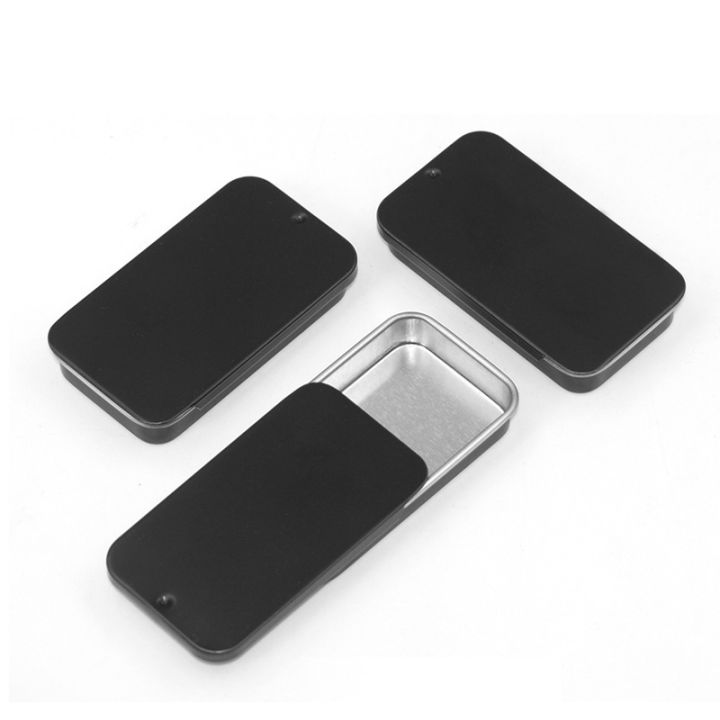 5pcs-multiple-sizes-frosted-push-pull-metal-tin-box-small-solid-balm-drawer-storage-box-rectangular-jewelry-cosmetic-organizer