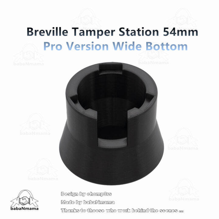 Pro Version Wide Bottom Tamp Stand Tamper Station Breville 54mm Portafilter Bes870 Bes878 Lazada