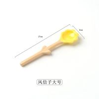 ❡۩┋ Ice Cream Spoon Ins-style Light Luxury Retro Beautiful Tulip-shaped Ceramic Kitchen Products Breakfast Spoon Creative Rice Spoon