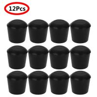 hotx【DT】 12Pcs Rubber Foot Table Leg End Caps Covers Tips Floor Protectors for Indoor Outdoor Garden Office