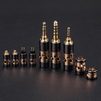 1Set High-purity Copper HIFI 2.5mm 3.5mm 4.4mm Balanced Audio Plug+Slider + Splitter + MMCX 0.78mm  ie900 DIY Headphone Jack Headphones Accessories