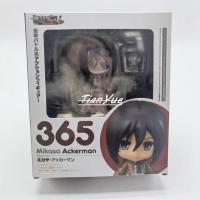 ของขวัญโจมตีบนไททัน Mikasa Ackerman 365เวอร์ชั่นน่ารักของเล่นโมเดล10ซม. Christmas Gift