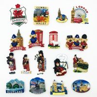 Europe UK England London Fridge Magnets Tourist Souvenir Decoration Articles Handicraft Magnetic Refrigerator Stickers