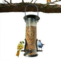 Studyset IN stock Bird Feeder Hanging Food Dispenser Parrot Food Box for Outdoor Balcony