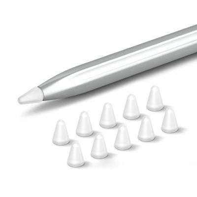 《Bottles electron》ฝาปิดปลายปากกา10ชิ้น/เซ็ต,อะไหล่ปลายปากกาซิลิโคนขนาดเล็กกันลื่นปกป้องปลายปากกาดินสอสำหรับ Huawei ม.-ดินสอ