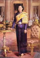 รูปภาพมงคลสมเด็จพระเทพ  บูชา เสริมฮวงจุ้ย ภาพแต่งบ้าน รูปภาพติดผนังมอบเป็นของขวัญที่ระลึก ขนาดภาพ 15x21นิ้ว หรือ ( 38cm. x 54 cm. )