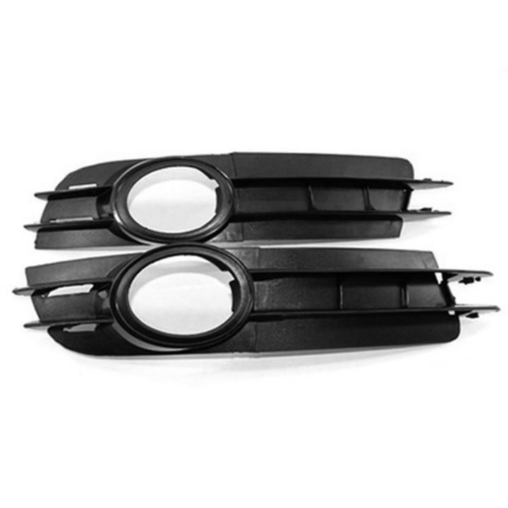 2x-front-fog-light-lamp-grill-grille-for-audi-a6-and-a6-quattro-c6-2005-2006-2007-2008-4f0807681a-4f0807682a