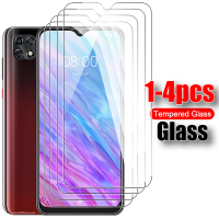 Glas สำหรับ ZTE Blade 20สมาร์ท1-4ชิ้นเต็มฝาครอบกระจกกันรอยหน้าจอสำหรับใบมีด A7 A5 2020การป้องกันศัพท์มือถือ HD ฟิล์ม