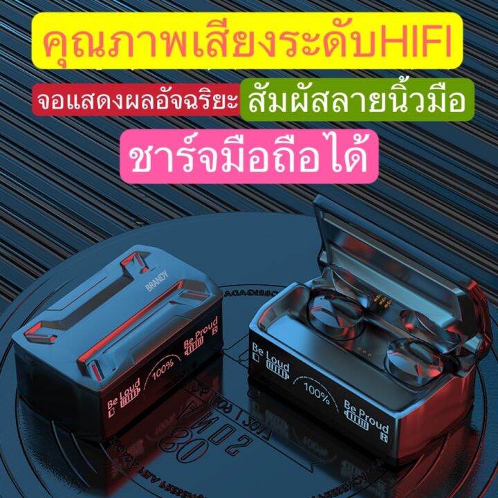 หูฟังบลูทูธ-หูฟังบลูทูธไร้สาย-5-3ของแท้-bluetooth-คุณภาพเสียงระดับ-hifiสุดยอดหูฟังยุคใหม่-ดีไซน์ล้ำเทคโนโลยีล่าสุด