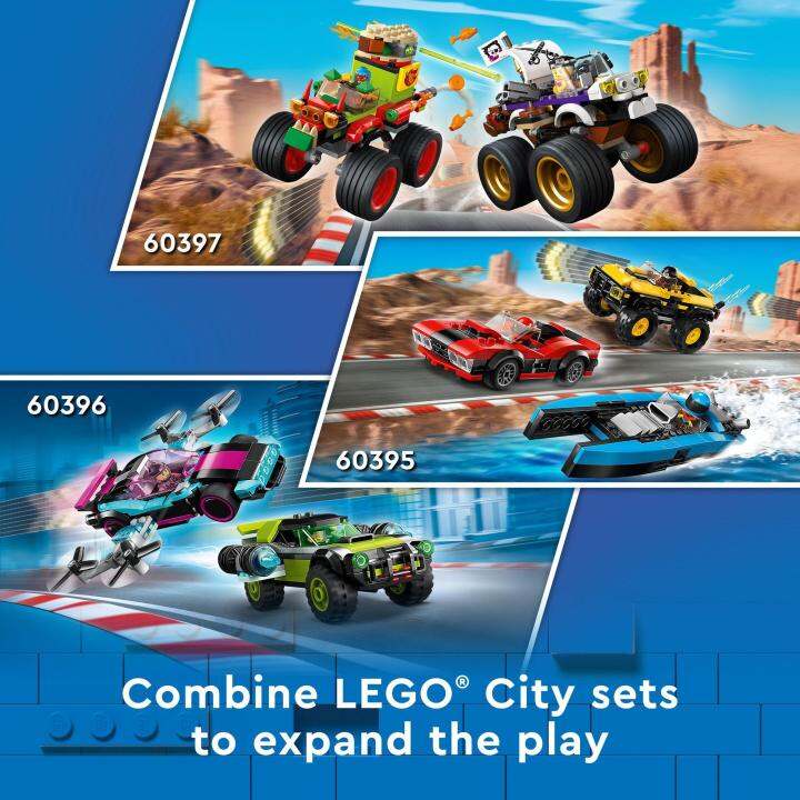 exclusive-lazada-lego-city-60397-monster-truck-race-building-toy-set-301-pieces