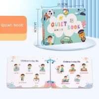 DIY Montessori Toys for Baby Paste Quiet Books Children First Busy Book Animal Numbers Matching Learning Education Toy baby toys