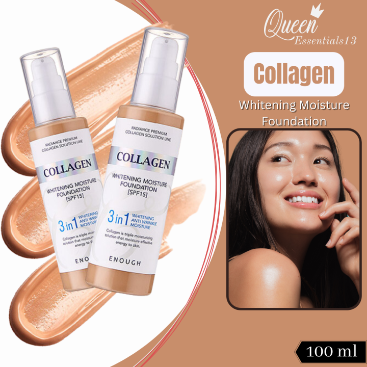 ORIGINAL 3in1 Collagen Whitening Moisture Foundation with SPF15 (Good