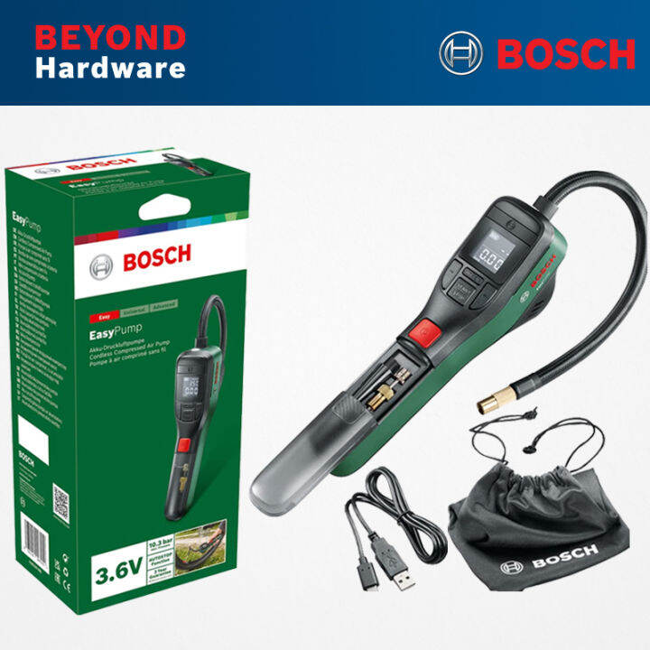 BOSCH Easy Pump Cordless Pneumatic Pump - 0603947080 | Lazada