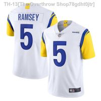 卐○ Cross-border NFL Los Angeles Rams Rugby Jersey No. 5 Jalen Ramsey Jersey