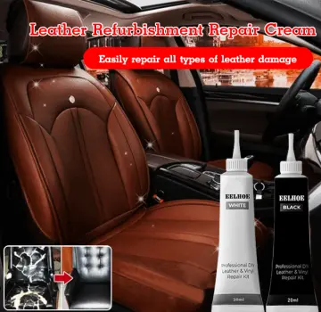 1pc Leather Refurbishing & Repair Cream (60ml) For Car Seat, Sofa, Scratch,  Crack, Filling And Renovation