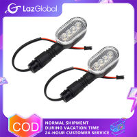 ไฟฉายสัญญาณเลี้ยว Led สำหรับขี่จักรยาน,1คู่36-72โวลต์อุปกรณ์เสริมรถจักรยานยนต์