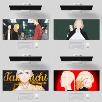 โตเกียว Fever Anime Keyboard Pad เครื่องเกม แผ่นรองเม้าส์ขนาดใหญ่ ล็อคขอบโต๊ะยาง แผ่นรองโต๊ะแล็ปท็อปสำนักงาน