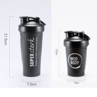 Original The new Shake Cup Milkshake Protein Powder Cup Scale Stirring Ball Sports Gym Water Cup Large Capacity Womens Smoothie Cup