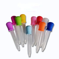 5ml ขนาดเล็กซิลิโคนพลาสติก Pipette Dropper ให้อาหารยา Liquid Eye หู Pipette Dropper โรงเรียน Lab Experiment Supplies-Yueyue