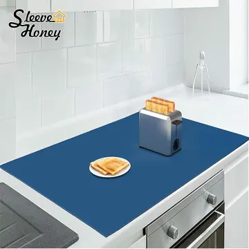 Silicone Counter Mats Kitchen Countertop Protector Heat Resistant Nonslip  Waterproof Washable