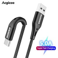 [KOLT Digital] 3A สาย USB Type C สำหรับ Xiaomi Mi 11 Samsung S10 S20โทรศัพท์มือถือ Fast Charging สาย USB C Type C Charger สาย Micro USB