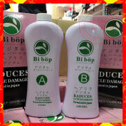Cặp thuốc uốn nóng BIBOP mới dung tích 1000ml x2 tóc siêu bóng