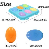 Shape Matching Game Toy Toddler Baby Montessori Educational Toys Easter Eggs Learning Montessori Toys Matching Eggs For Baby
