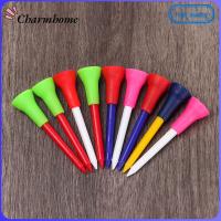 CHARMHOME 10/20pcs คุณภาพสูง ทนทาน 56/72/83มม ยางกันกระแทก ประเดิมกอล์ฟพลาสติก อุปกรณ์กอล์ฟ เสื้อกอล์ฟ