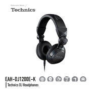 Technics DJ Headphone EAH-DJ1200EK for Professional DJs