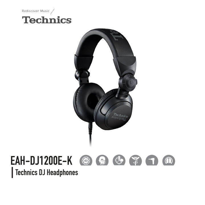 Technics DJ Headphone EAHDJ1200E for Professional DJs Lazada.co.th