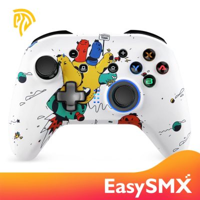 EasySMX ESM-4108 Nintendo switch wireless Controller, TURBO combo setting, suitable for switch, PC Windows XP / 10/7/8 / 8.1,Android