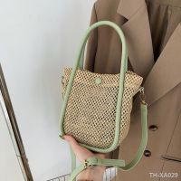 ◇ French Straw Bag Summer Trend Literary Small Fresh Hand Casual Fashion One Shoulder Messenger