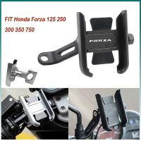 Ony สำหรับ HONDA FORZA300 FORZA 125 300มือจับ350 Forza750ตัวยึดขาตั้ง GPS ที่จับโทรศัพท์มือถืออุปกรณ์เสริมรถจักรยานยนต์