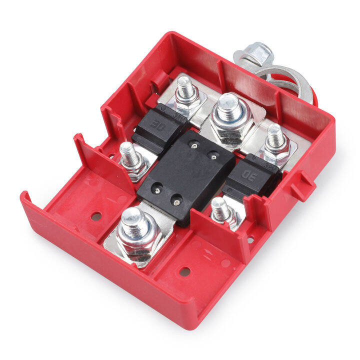 Car Quick Release Fused Battery Distribution Terminal Clamp Pile Head ...