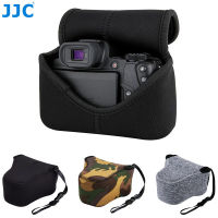 JJC กระเป๋ากล้อง Mirrorless กรณี Neoprene กระเป๋ากล้องนุ่มสำหรับ Fujifilm XT30 XT20 XT10 XE4 XT30II Canon EOS M50II M50 M5