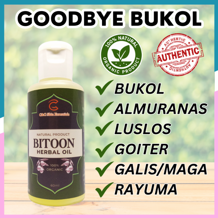 Pure Extract Bitoon Herbal Oil: Your Organic Solution - Effective Gamot ...