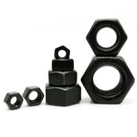 M1.4 M1.6 M2 M2.5 M3 M3.5 M4 M5 M6 M8 M10 M12 M14 M16 M18 M20M24 Black Oxide Color Grade 8.8 Carbon Steel DIN934 Hexagon Hex Nut